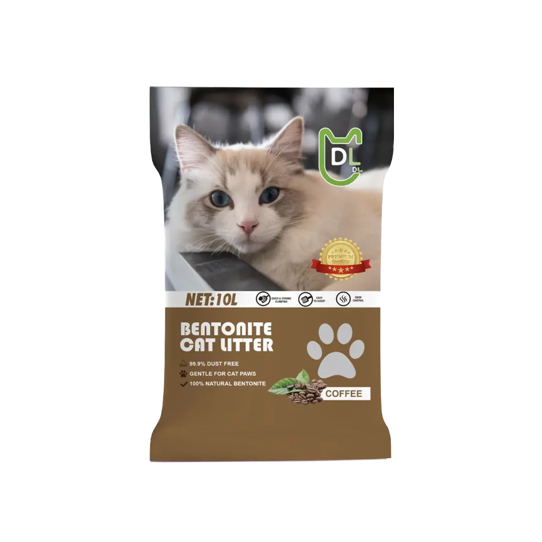 DL Bentonite Cat Litter Coffee 10 L 