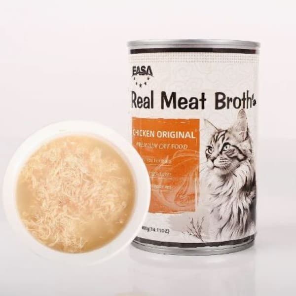 Easa Can Food Real Meat Broth Chicken Original 400 gm