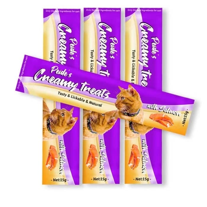 Black Catz Peide's Creamy Treats by PetMetro Single Pc Salmon Flavour