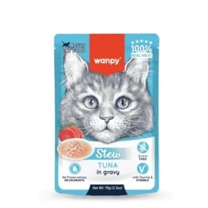 Wanpy Adult Pouch Stew Tuna In Gravy 70g
