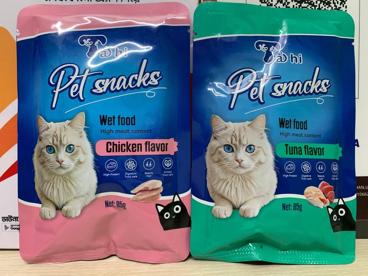 Tai Hi Pet Snacks Pouch Tuna Flavor For All Cats 85 gm