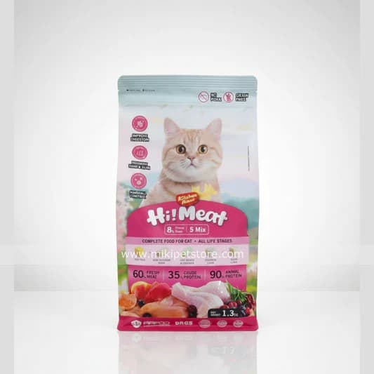 Kitchen Flavor Hi-Meat Grain Free Dry Cat Food with Freeze Dried Real Meat 1.3 KG