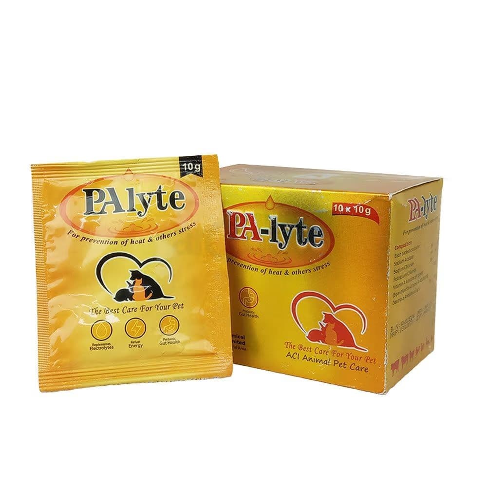 PA-Lyte Powder Oral Electrolyte Saline for Pets 10 gm