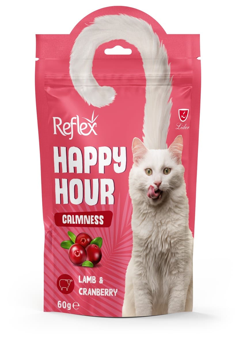 Reflex Plus Happy Hour Calmness Treat with Lamb & Cranberry Flavor 60g