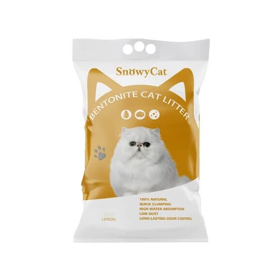Snowycat Bentonite Cat Litter Lemon 5L