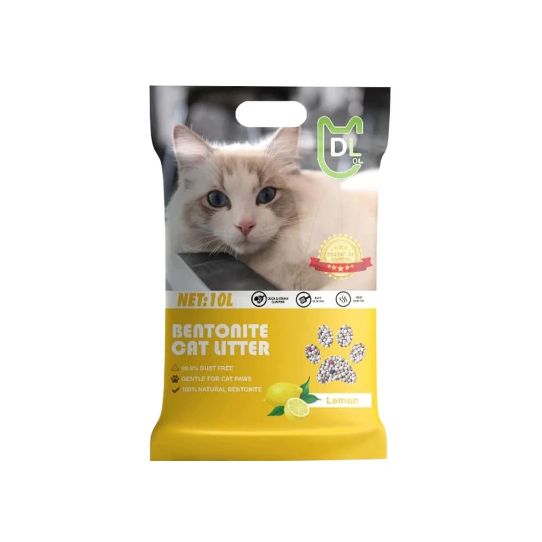 DL Bentonite Cat Litter Lemon 10 L