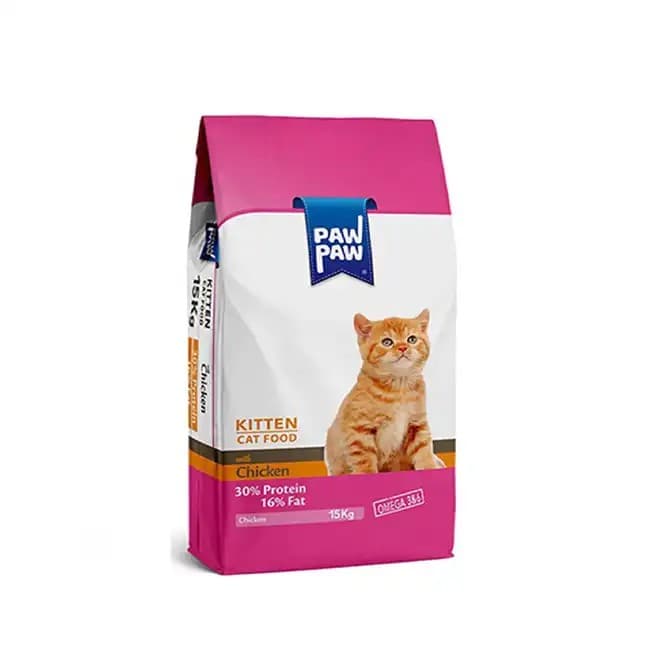 Paw Paw Dry Kitten Food Chicken 1.5 KG