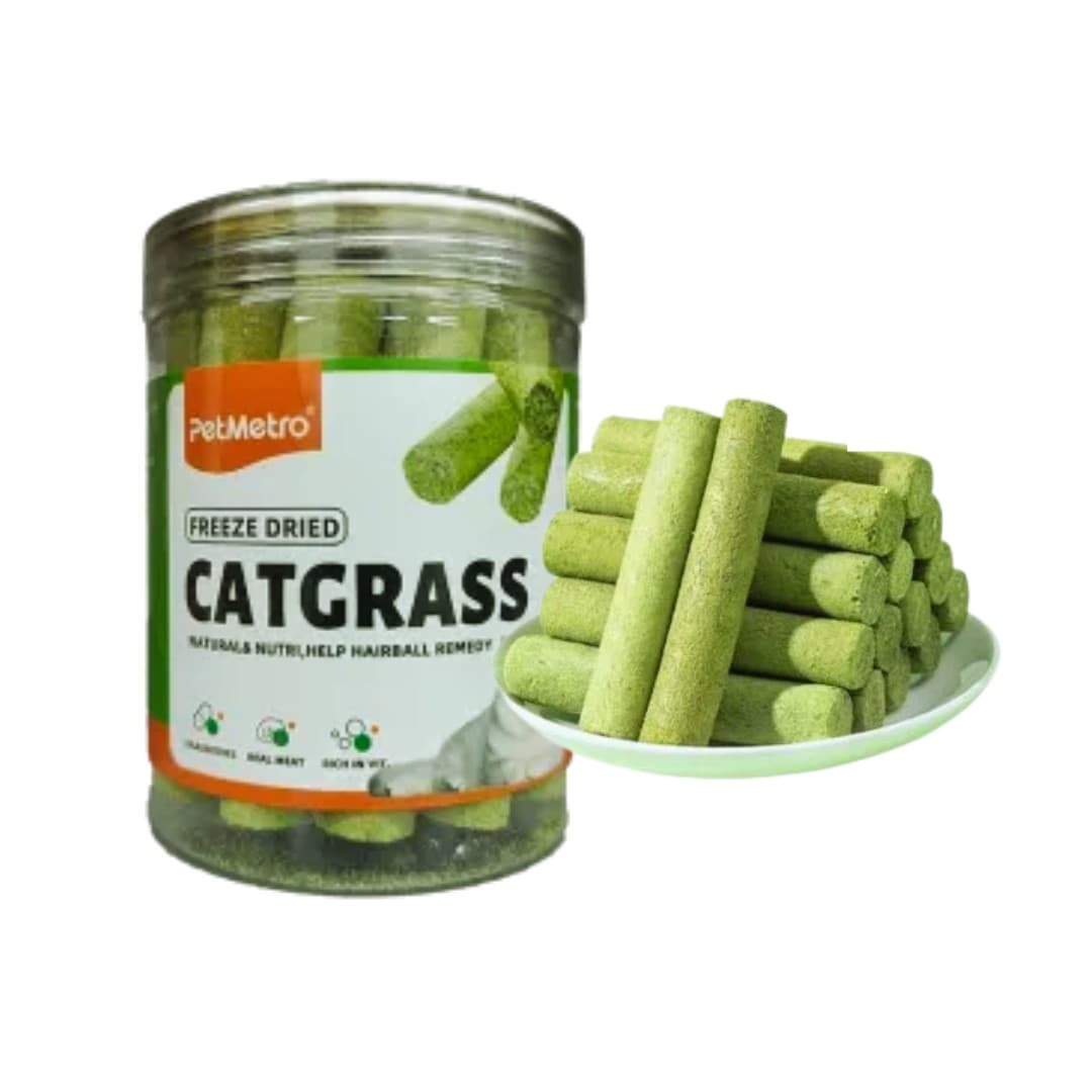 PetMetro Cat Grass Jar 130 gm
