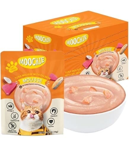 Moochie Tuna Mousse with Salmon Kitten Pouch 70 gm