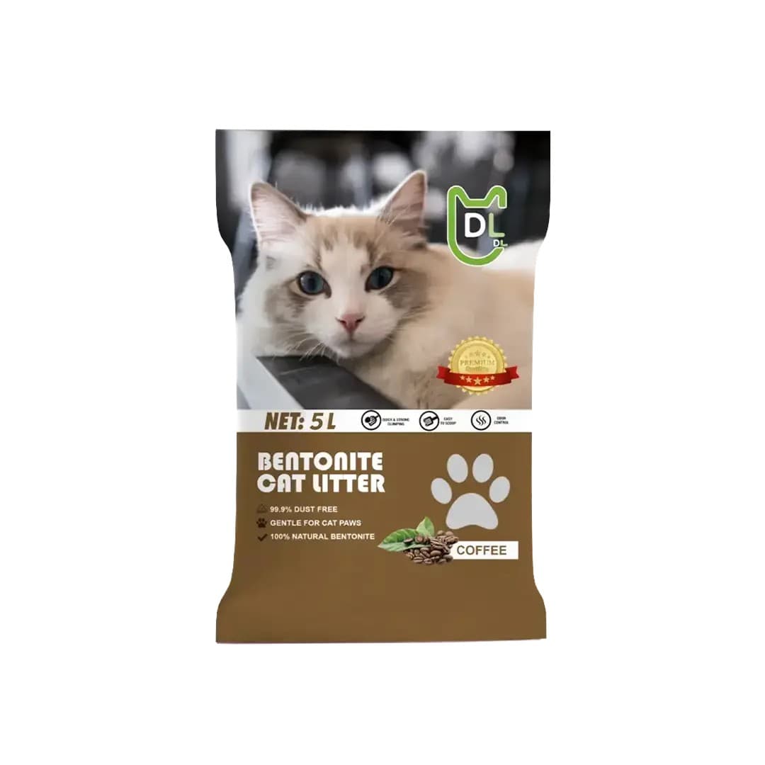 DL Bentonite Cat Litter Coffee 5 L