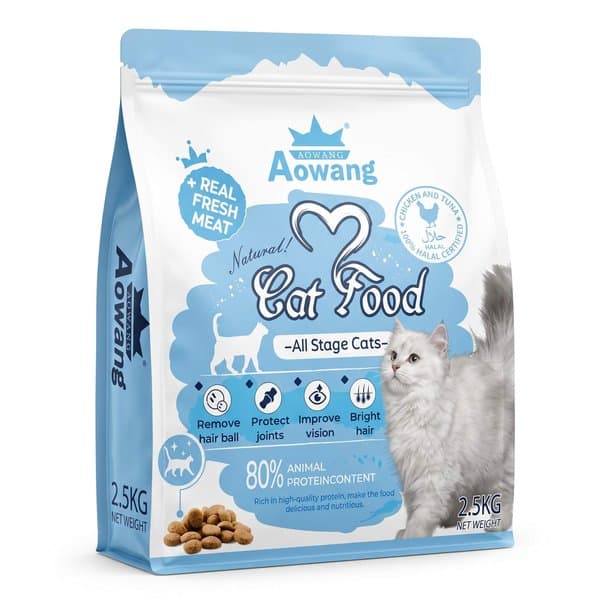 Aowang Dry Cat Food all life stage 2.5kg