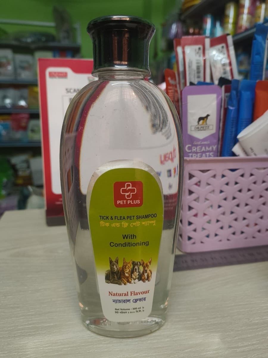 Pet Plus Pet Shampoo Natural Flavour 300 ml