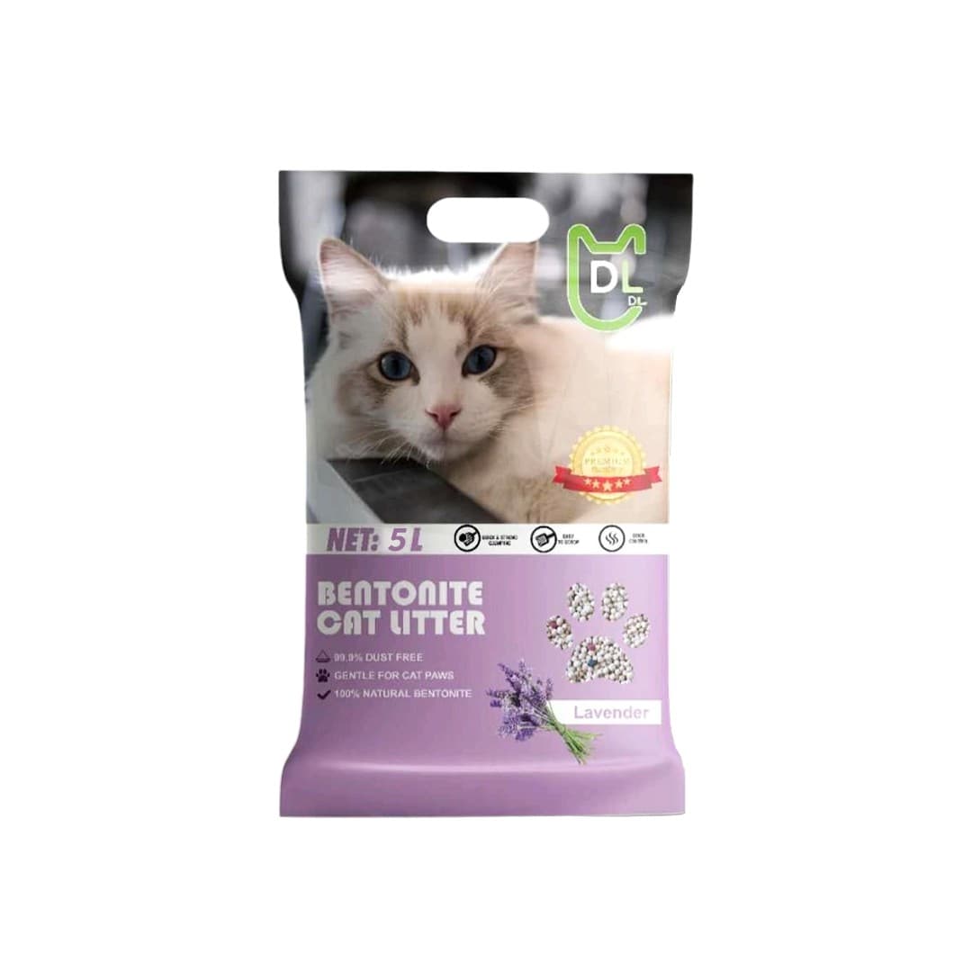 DL Bentonite Cat Litter Lavender 5 L