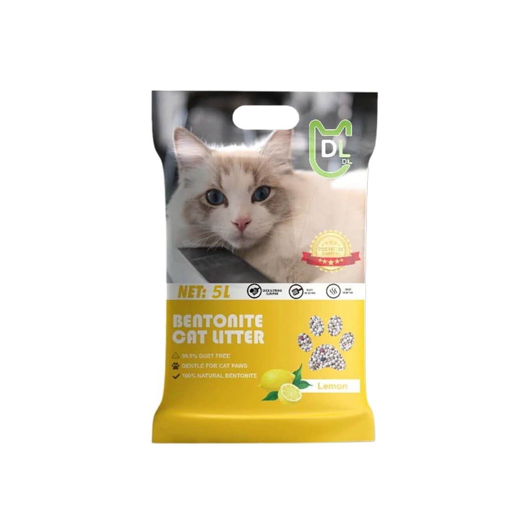 DL Bentonite Cat Litter Lemon 5 L