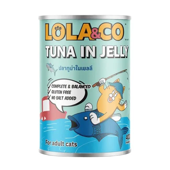 Lola & Co Can Food Tuna in Jelly 400 gm
