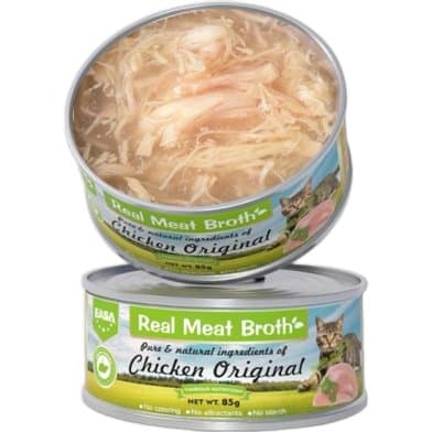 Easa Mini Can Food Real Meat Broth Chicken Original 85 gm