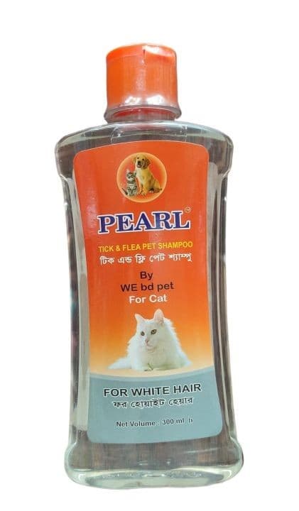 Pearl Flea & Tick Shampoo For White Hair 300 ml