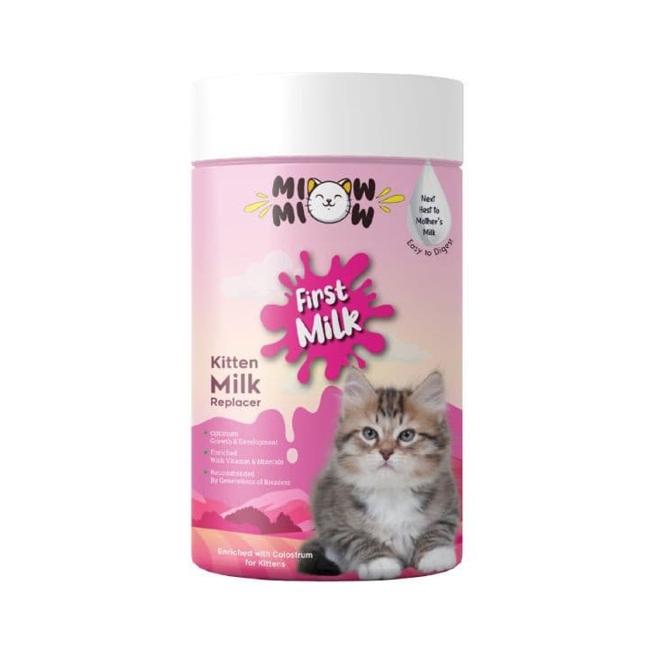 Miow Miow First Milk Kitten Milk Replacer 250 gm
