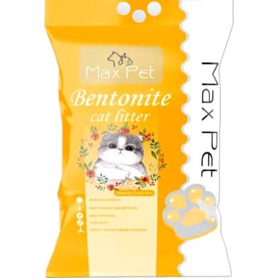 Maxpet Bentonite Cat Litter Lemon Flavor 25L