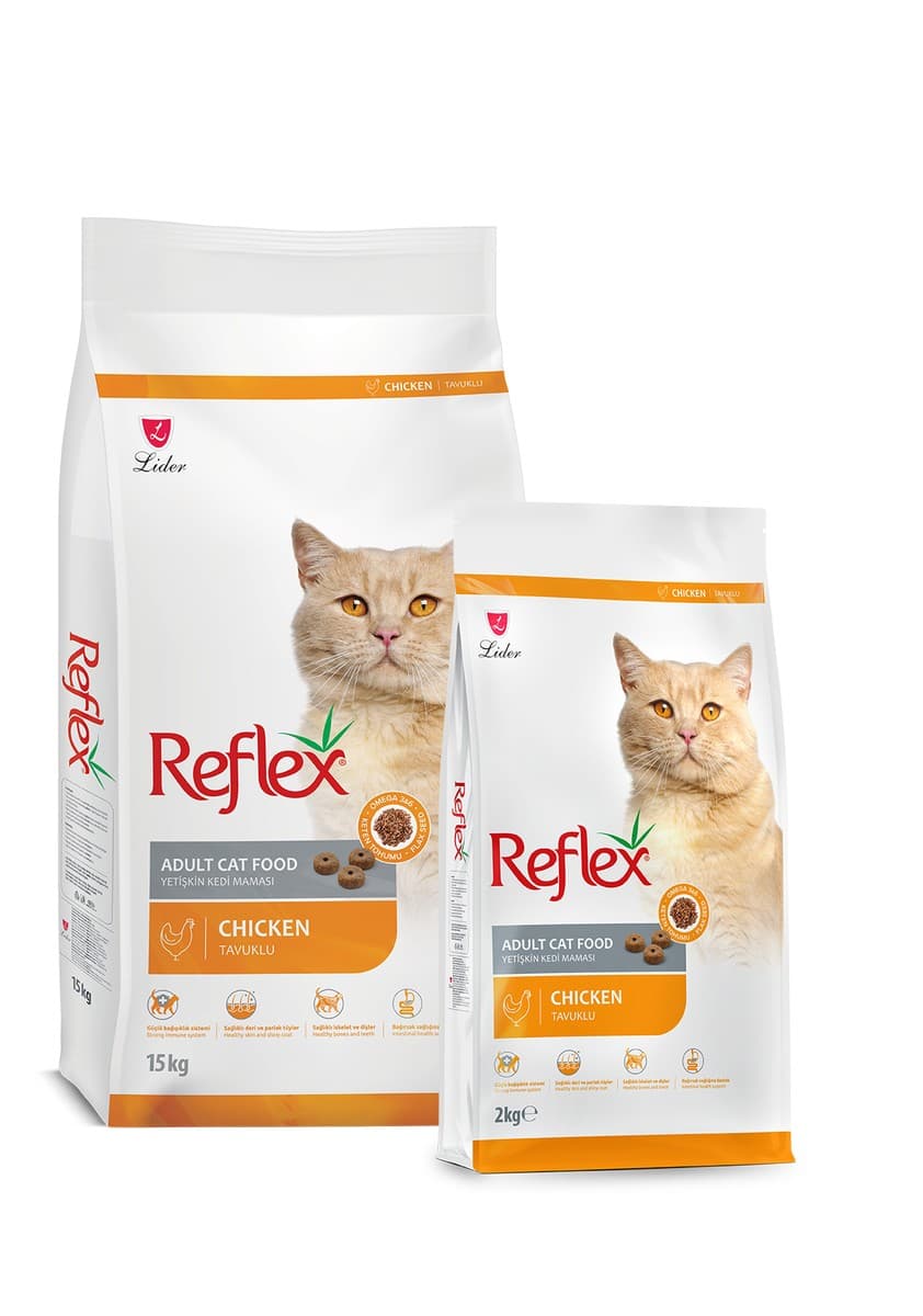 Reflex Plus Adult Cat Food Chicken 15Kg