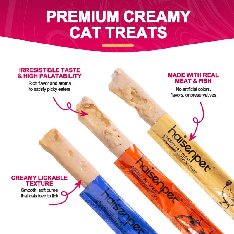 Haisenpet Creamy Cat Treat chicken flavour Single Pc 15gm