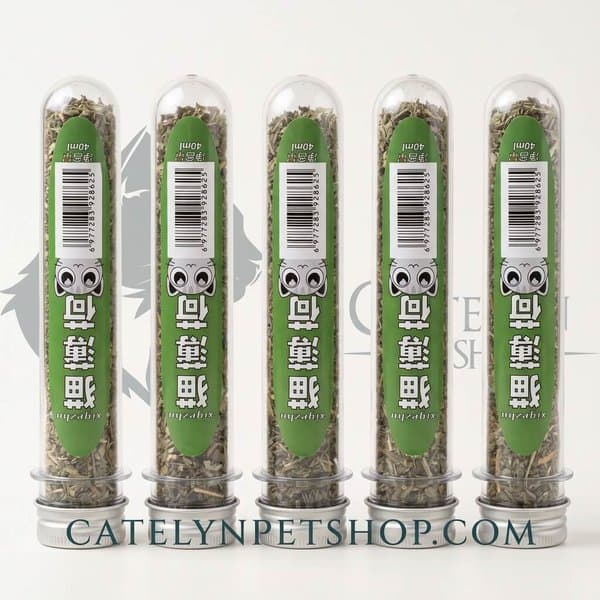 100% Natural Premium Mashed & Edible Catnip Powder for Cat 40 ml