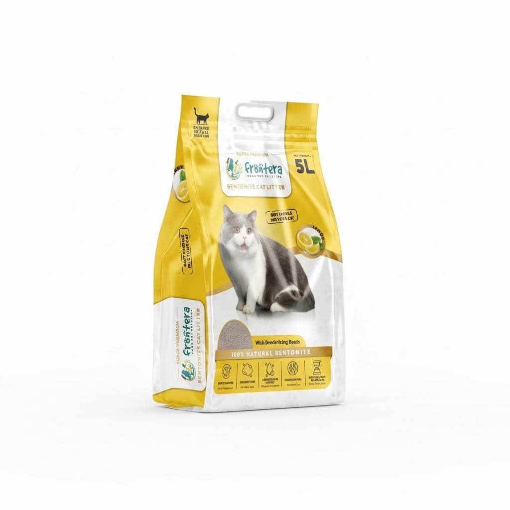 Frontera Bentonite Cat Litter 5L Lemon Flavor
