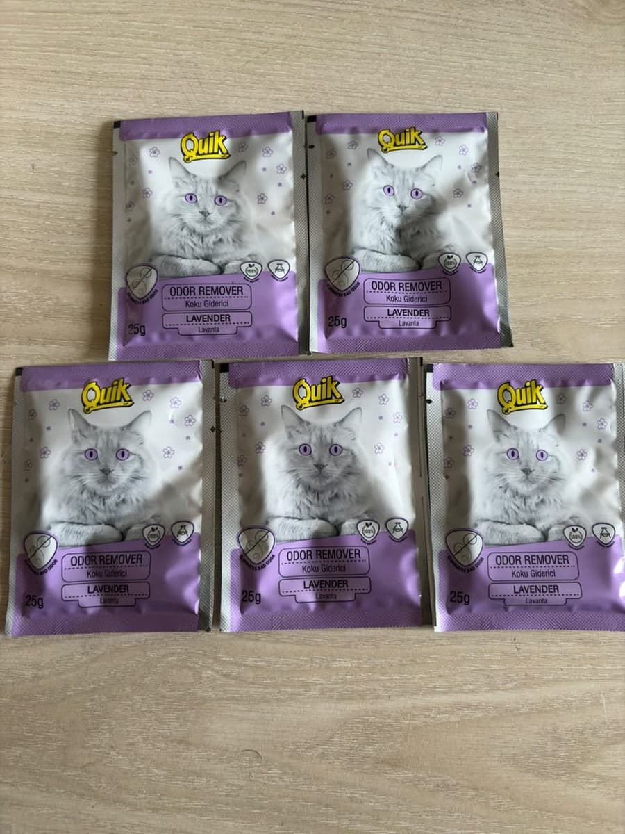 Quik Cat Litter Odor Remover Lavender (25gm)