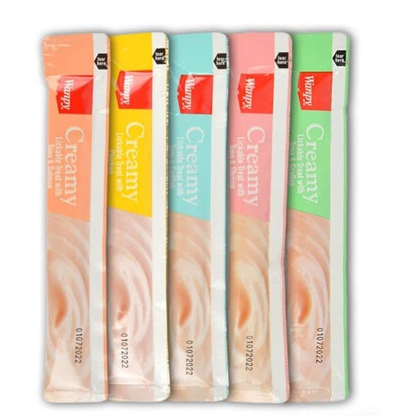 Wanpy Creamy Lickable Cat Treats Single pcs 14 gm
