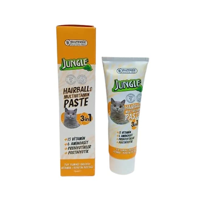Jungle Anti-Hairball & Multivitamine Cat Paste 75 gm