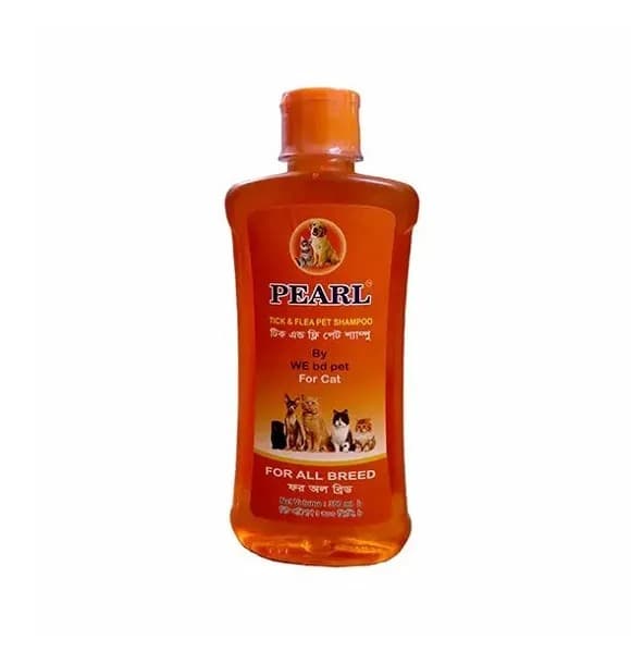 Pearl Cat Flea & Tick Shampoo For All Breed 300 ml