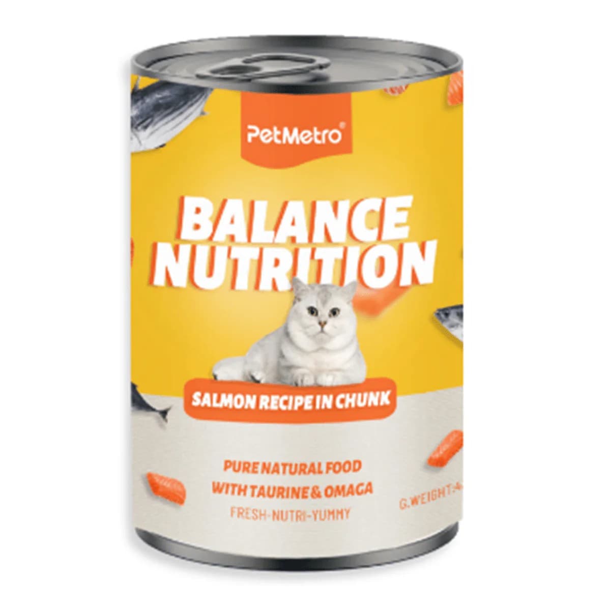 PetMetro Balance Nutrition Salmon Recipe In Chunk 430 gm