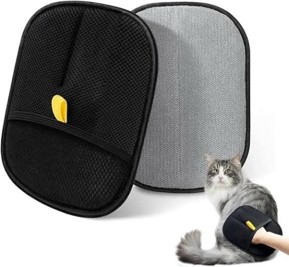 Pet Electrostatic Hair & Fur Removal Glove/Brush - Medium
