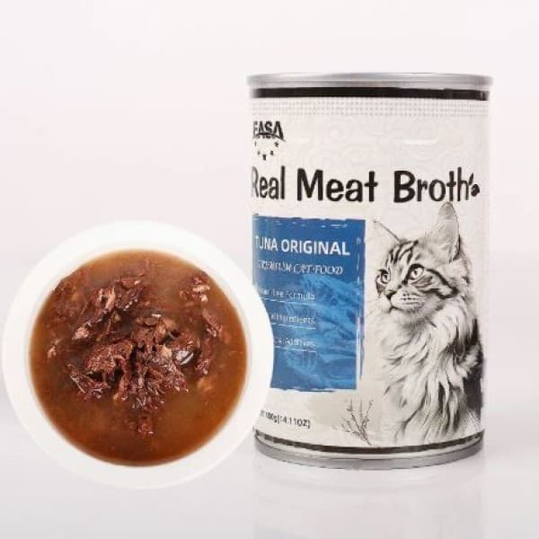 Easa Can Food Real Meat Broth Tuna Original 400 gm