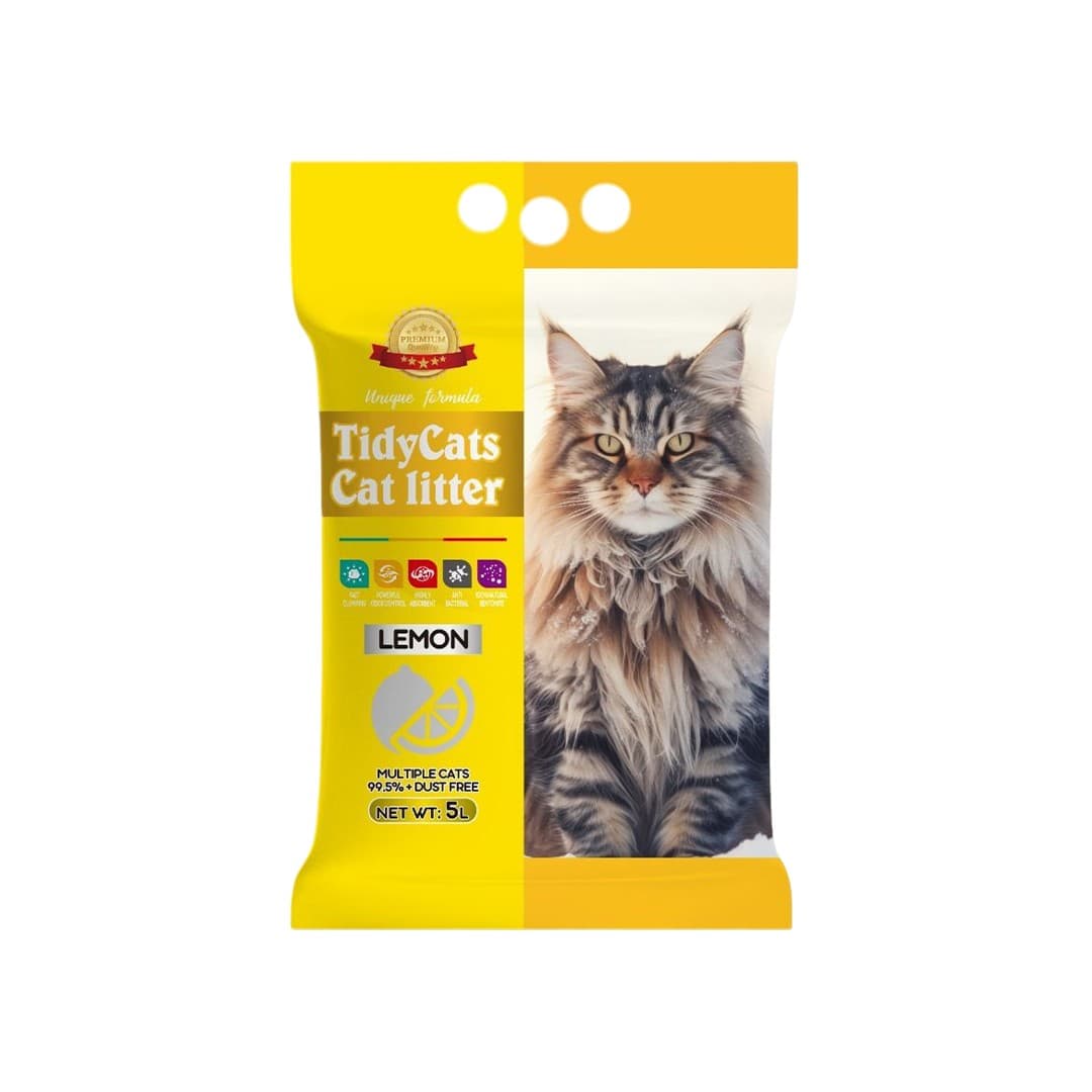TidyCats Bentonite Cat Litter 5 L Lemon
