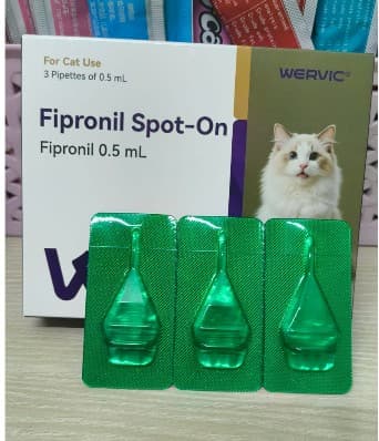 Fipronil Spot On 0.5mL For All Cats 1 Sachet