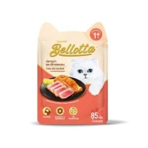 Bellotta Adult Pouch Tuna and Salmon 85g