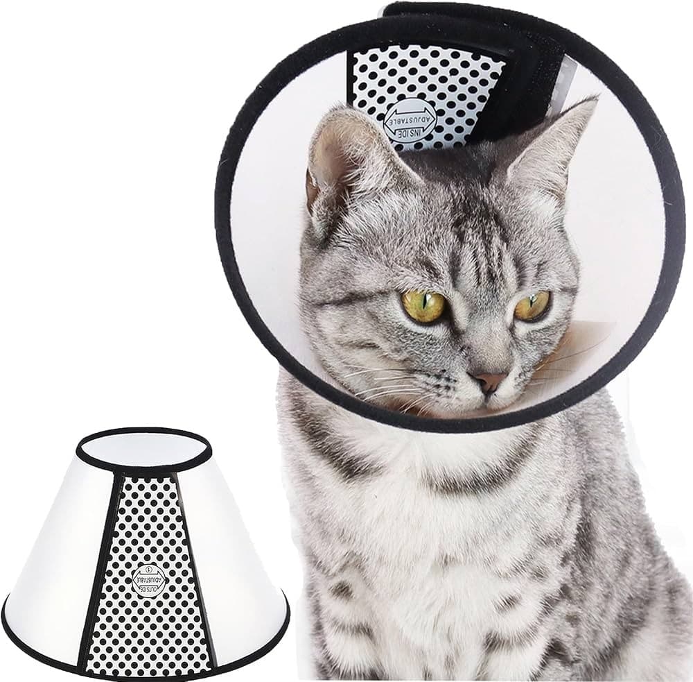 E-Collar / Sergical Collar- Elizabeth Collar for Dogs & Cats (Size - 3)