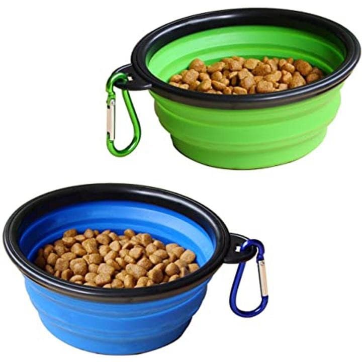 Foldable Food Bowl For Pets Travel Friendly