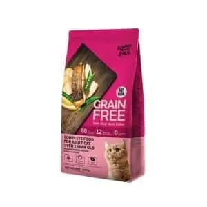 Kitchen Flavor Grain Free Cat Food With Real Meat Cubes Adult Food 8 Kg