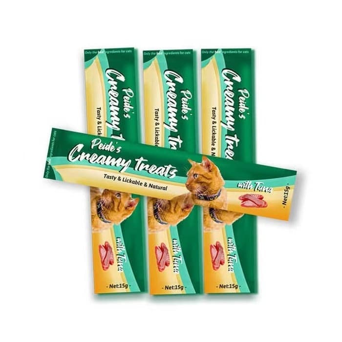 Black Catz Peide's Creamy Treats by PetMetro Single Pc Tuna Flavour