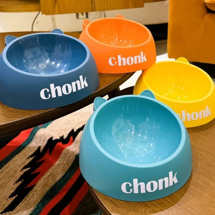 Premium Cat Food Bowl by Chonk