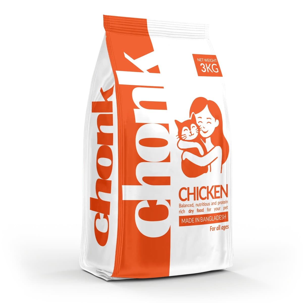 Chonk Cat Food Chicken (All Ages) 3 Kg