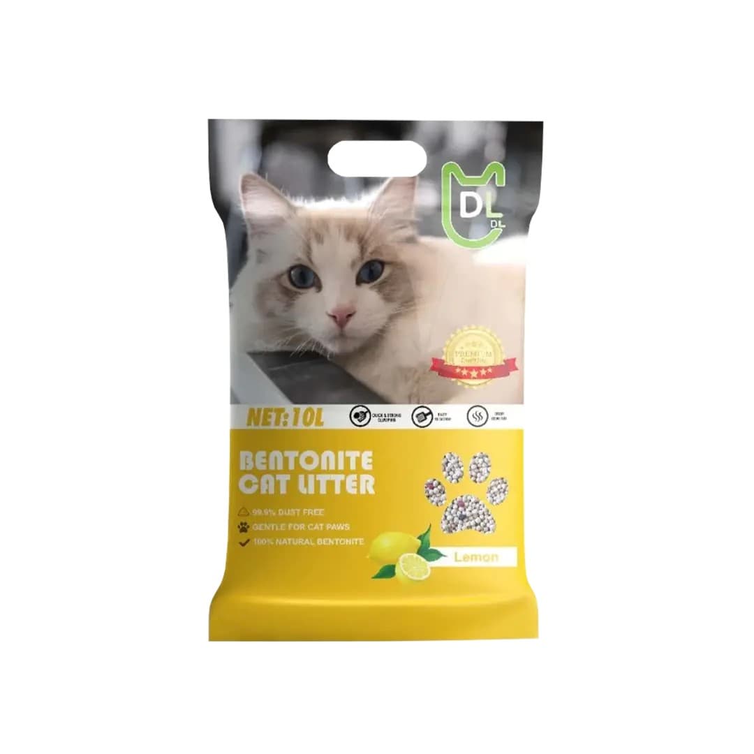 DL Bentonite Cat Litter Lemon 25 L