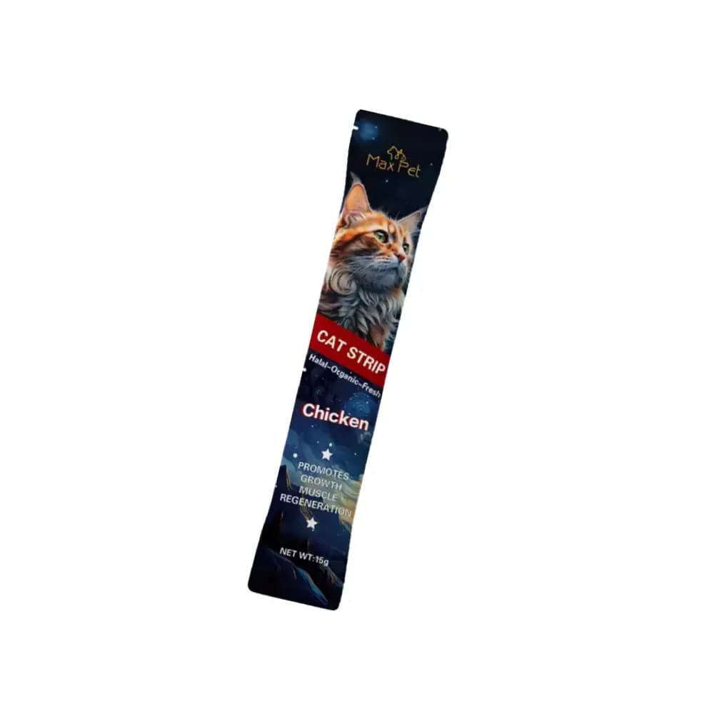 MaxPet Creamy Cat Strips Chicken Flavour