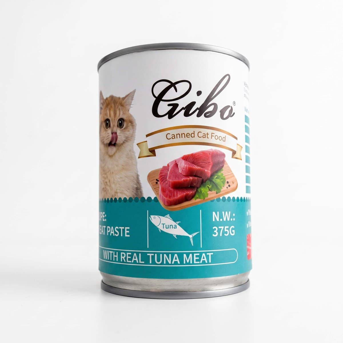 Gibo 375g Cat Can Food Tuna Meat Paste