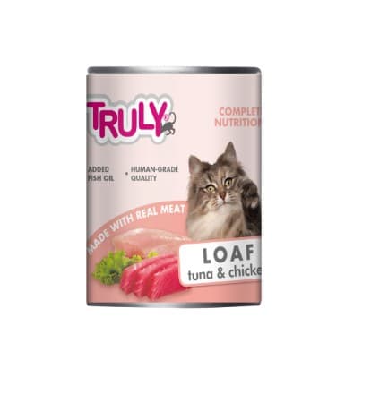 Truly Can Food Loaf Tuna And Chicken 375gm