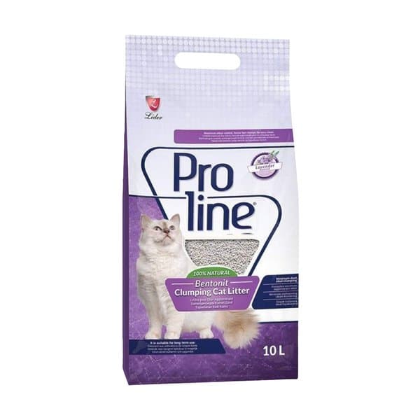 Proline Bentonite Cat Litter Lavender Scented 5L